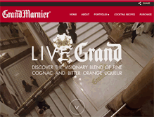 Tablet Screenshot of fr.grand-marnier.com